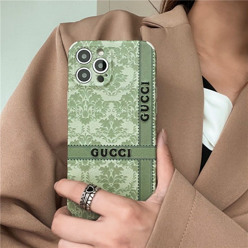 Case Hp Gucci Oppo Reno 6 5 4 A16 A15 A15S A12 A5s A7 A3s A5 A54 A55 A74 A77 F3 F5 F7 F9