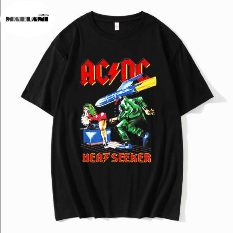 kaos / Premium Tshirt ACDC  / ACDC / kaos wanita pria / ROCK N ROLL