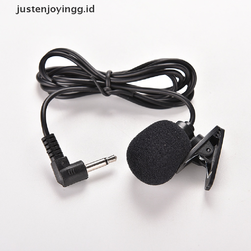 / / Justenjoyingg.id / 3.5mm Mikrofon Studio Mini Dengan Klip On Kerah Untuk PC Desktop Notebook Mikrofon Lavaliere Mini Dengan Klip On Kerah Ukuran 3.5mm