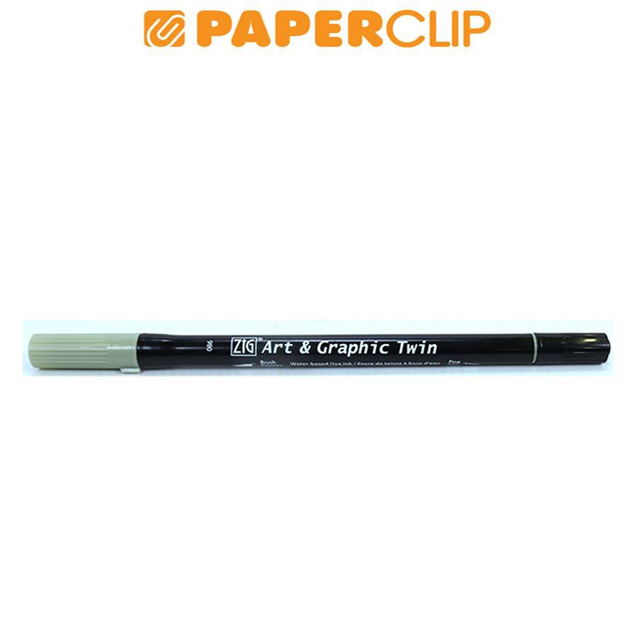 

PEN BRUSH ZIG KURETAKE ART & GRAPHIC TWIN TUT-80 086 PALE DAWN GRAY