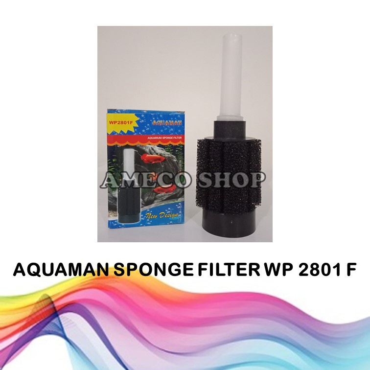 Aquaman Sponge Spon Busa Kapas Biofoam Filter Aquarium WP 2801 F