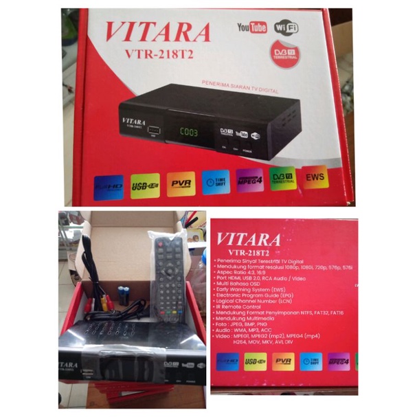 SET TOP BOX TV DIGITAL VITARA