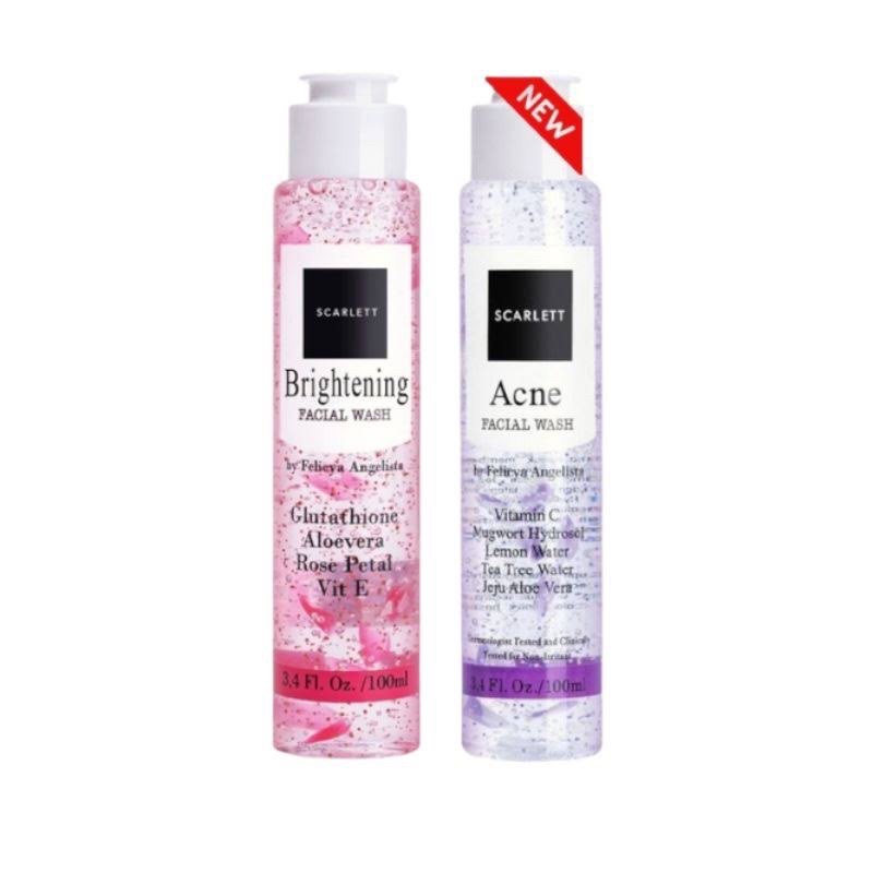 ADA HARGA GROSIR - scarlett brightening facial wash -- sabun wajah scarlett original