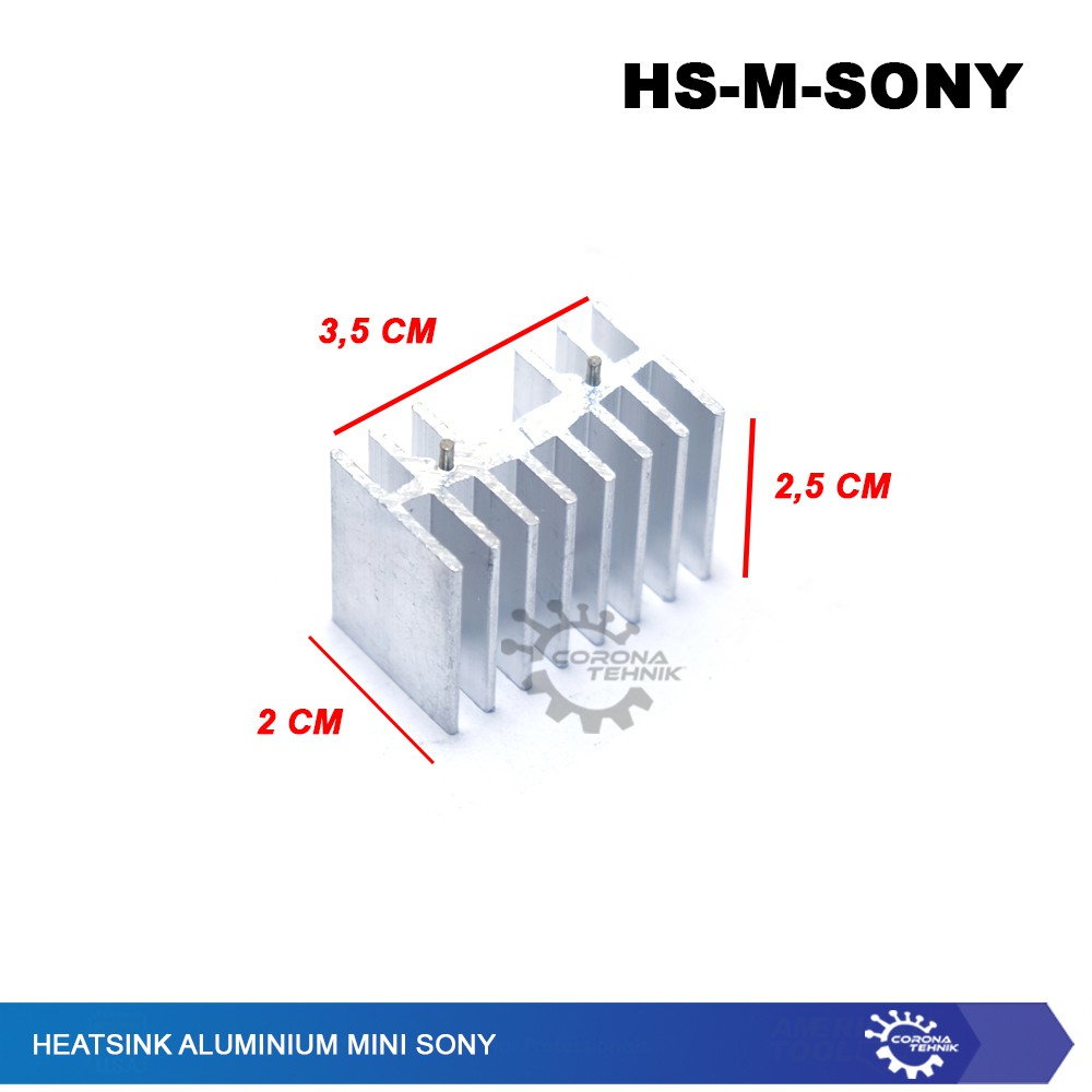 Heatsink Aluminium Mini Sony