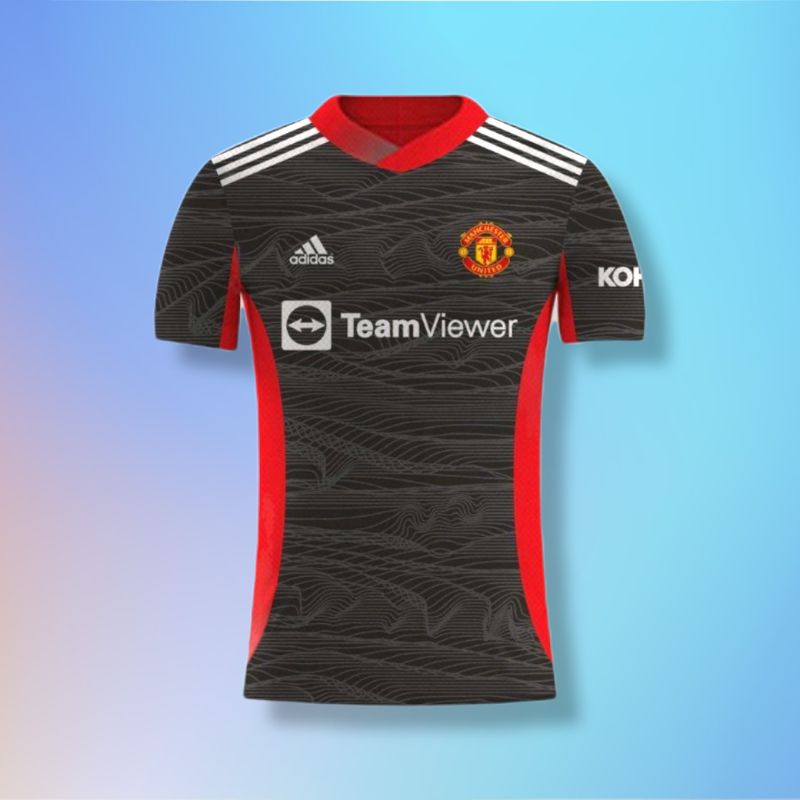 Jersey Manchester United GK 2021 2022 Full Printing Free