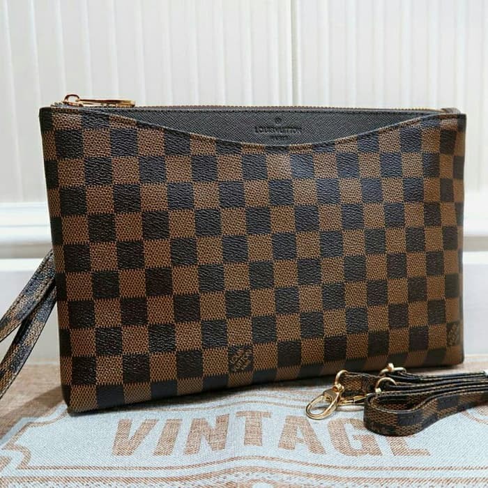 Tas Tangan Wanita Kulit Imitasi Shoulder Messenger Sling Bag Totes X33O1  Clutch Multifungsi Lv Sl