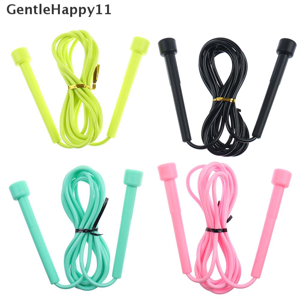 Gentlehappy 1Pc Speed Jump Rope Anak PVC Skipping Rope Adjustable Peralatan Fitness