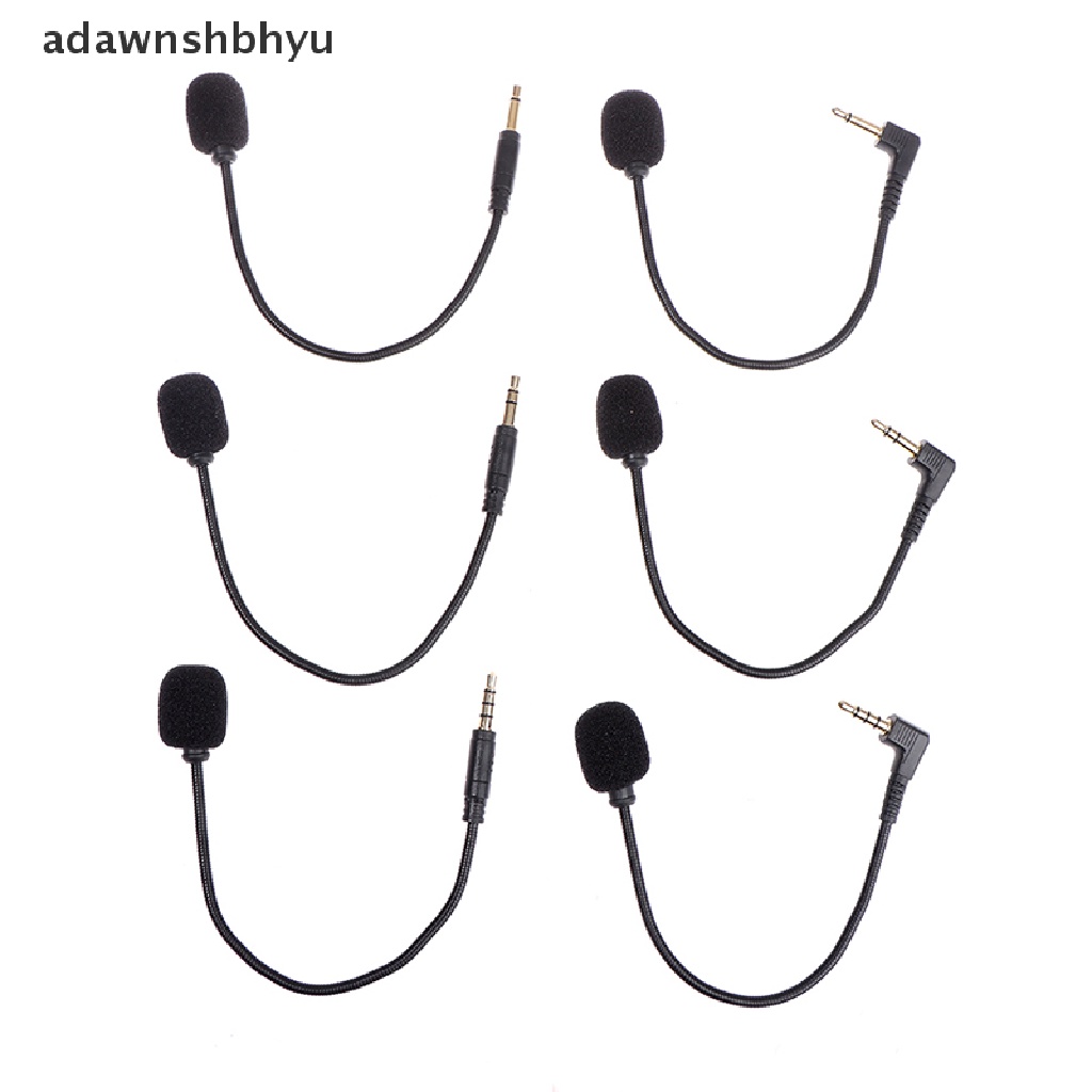 Adawnshbhyu Headset Gaming Studio Stereo 3.5mm Portabel Mic Mini HD Suara Mono Mikrofon