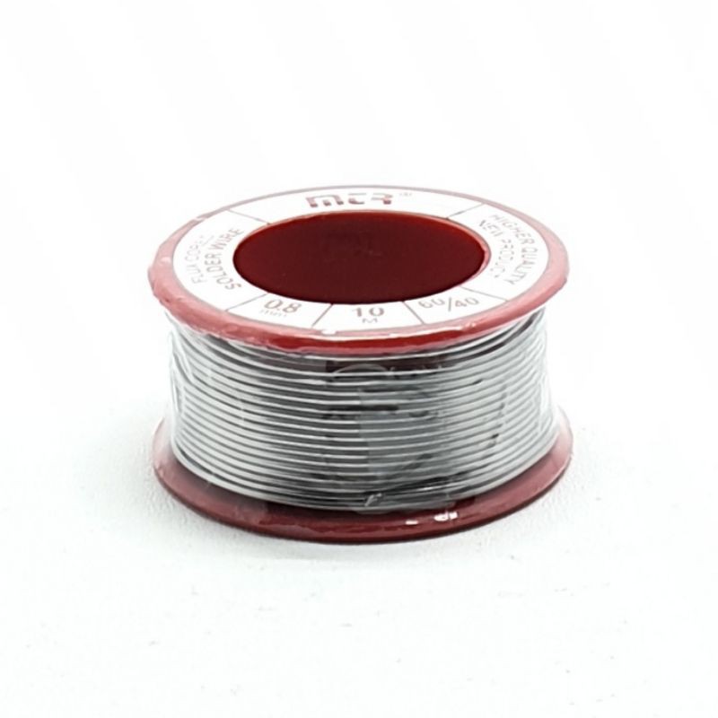 Timah Solder MTR 45gr +/- 10Mtr 0.8mm Alloy 60/40