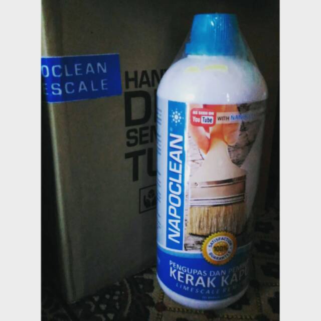 Pembersih Napoclean Biru/ Limescale Remove ( untuk Kerak Kapur dan Bekas Semen )