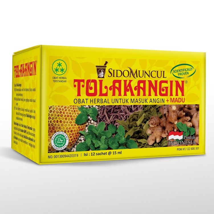 Jual Tolak Angin Cair Sachet 15 Ml 1 Pak Box 12 Sachet Indonesiashopee Indonesia 2434