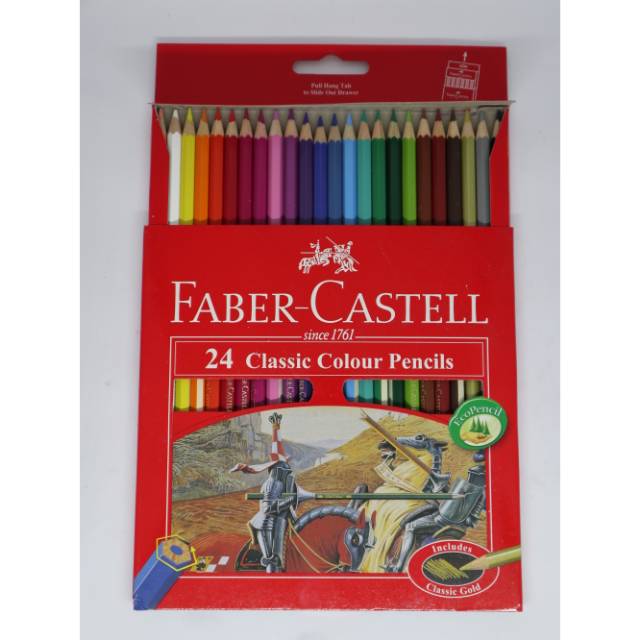 

Pensil Warna Faber Castell 24w JunDW