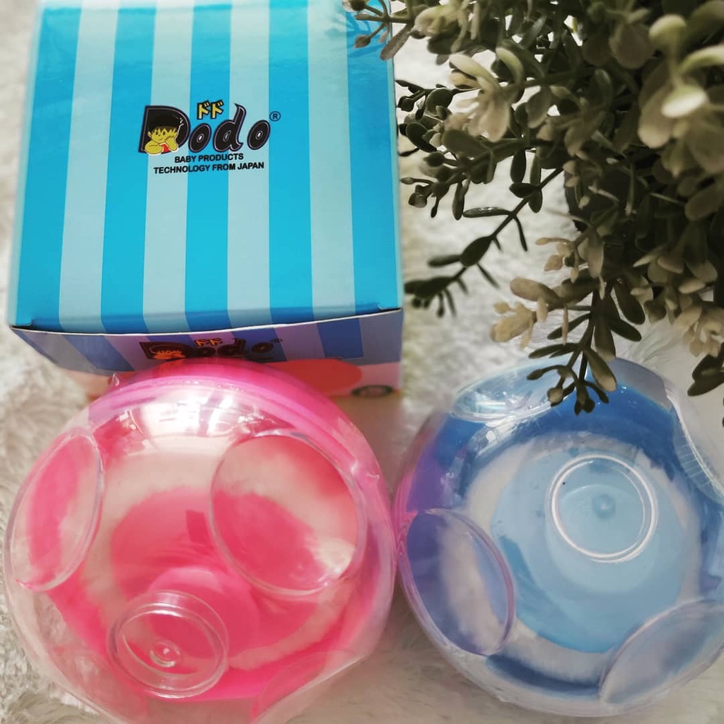 Tempat bedak/Tempat bedak bayi/Tempat bedak bayi bulat