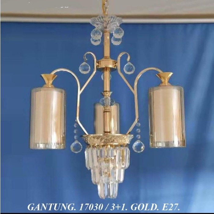lampu gantung minimalis GOLD 17030 / 5+1