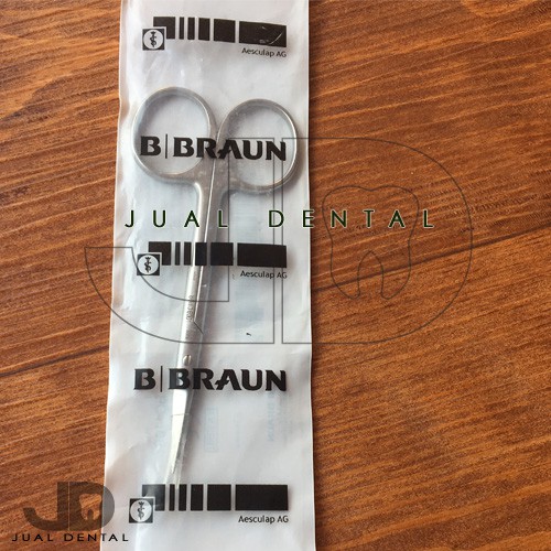 Gunting kecil 10cm lurus - b braun - aesculap