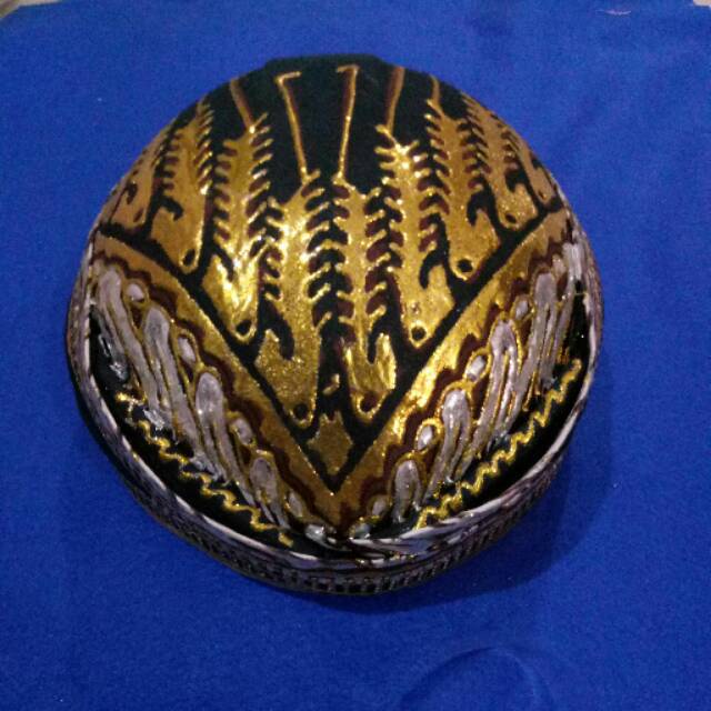 Blangkon solo modang prada/Blangkon Prada/Blangkon Solo/Blangkon Batik