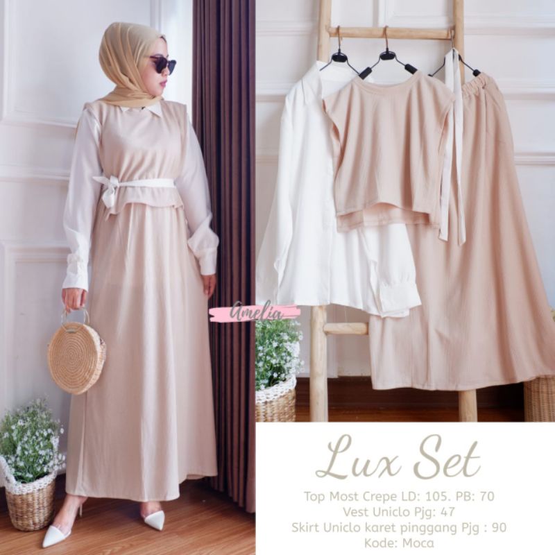 LUX SET AMELIA BTC SOLO