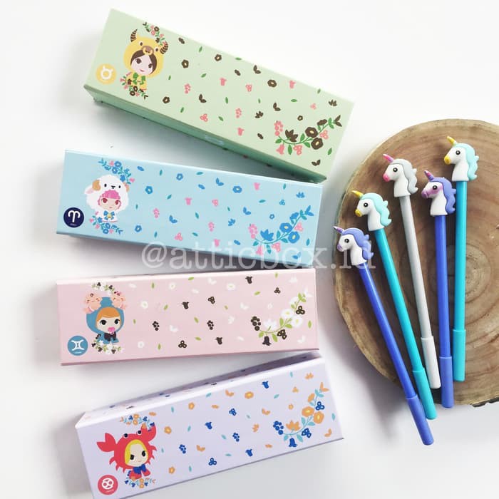 

Pencil Case Kotak Pensil Zodiak Lucu - Hijau
