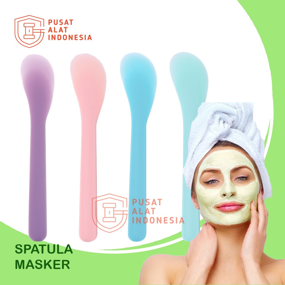 SPATULA FT157 SENDOK MASKER WAJAH COSMETIC KOSMETIK PEEL OFF ORGANIK WAXING PANJANG MASK SEPATULA MUKA