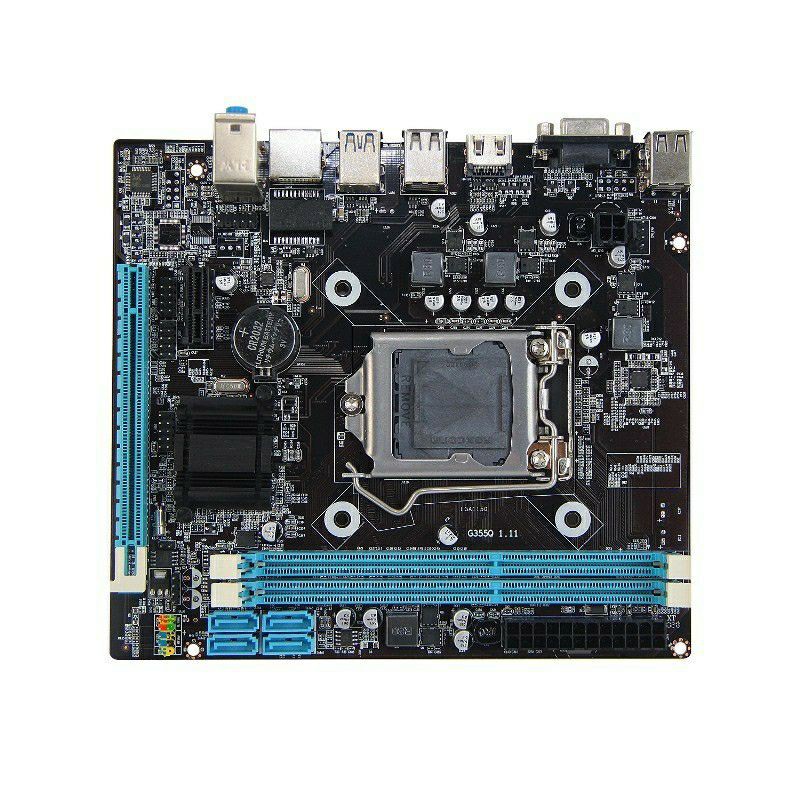 MOTHERBOARD FAST H81 SOCKET 1150 DDR3, MOTHERBOARD FAST INTEL H81-H WITH LGA1150 GEN 4 BARU