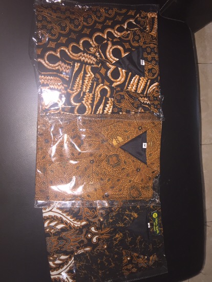 Sidomukti Sogan Kemeja Batik Solo Lengan Panjang Full Furing By Florist