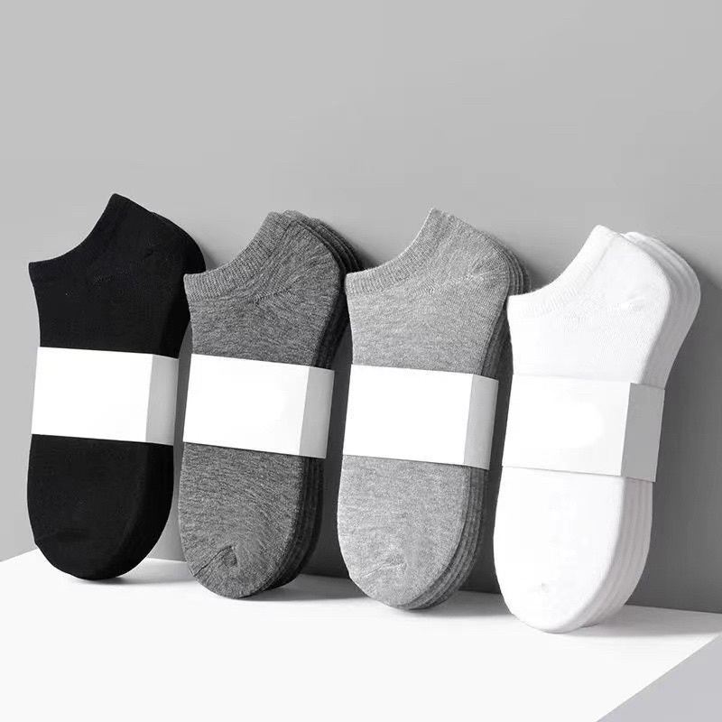 Kaos Kaki Wanita Pria Polos Kaos Kaki Fashion Kaos Kaki Pendek Ankle Socks