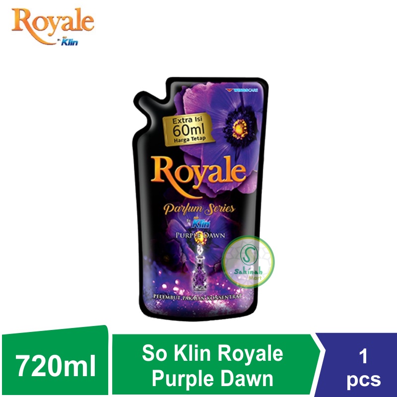 So Klin Royale Parfum Series Pelembut Pakian 720ml