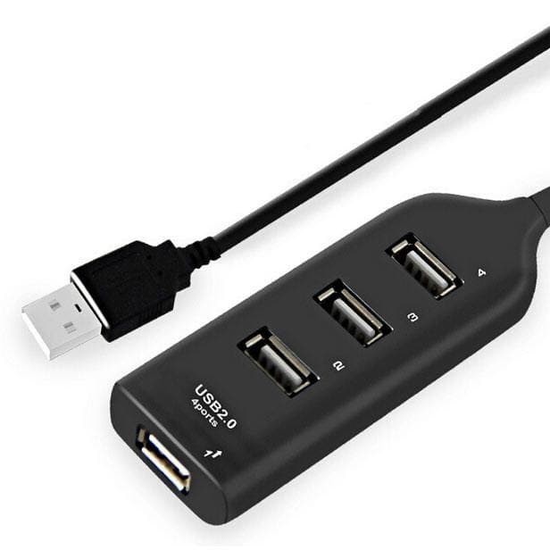 LH13 - USB Hub 4 Port Kabel USB 4 IN 1 TERMINAL USB PORT 2.0 CABLE 40cm