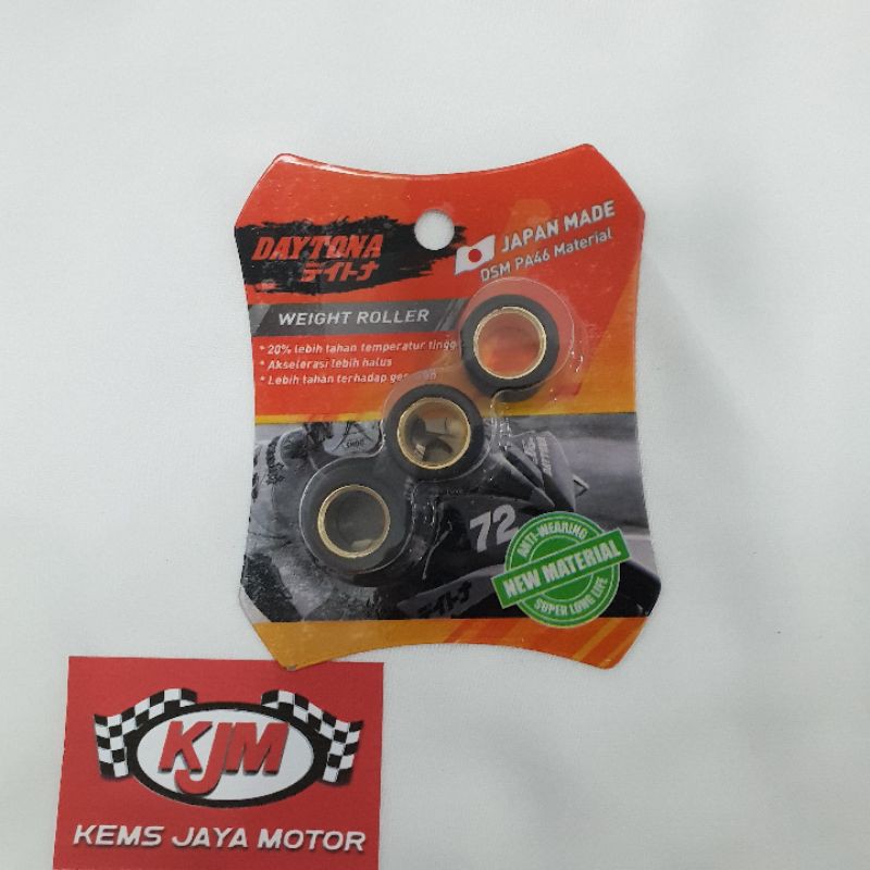 Roller Daytona Vario 110 Beat Fi Scoopy Fi 9 gram weight roller