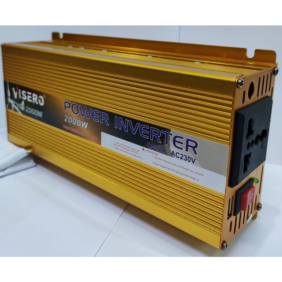 Power Inverter 2000W Visero (VIO-2000W) - TIDAK BISA MENGGUNAKAN EKSPEDISI J&T