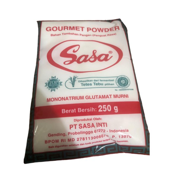 

Sasa Penyedap Rasa Kemasan 250gr