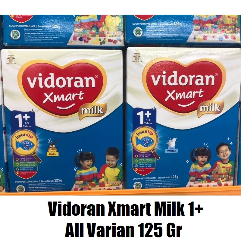 

Vidoran Xmart Milk 125 gr All Varian Susu Formula