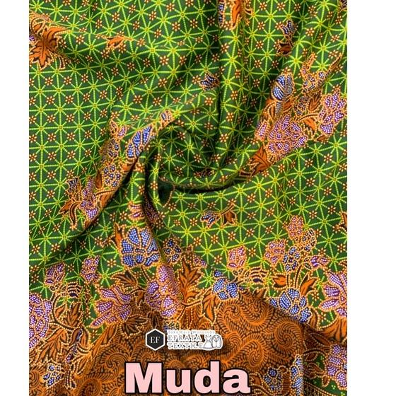 {TRL.22Jn22в} KAIN SERAGAM BATIK MUSLIMAT SEMI SUTERA / SEMI SUTRA