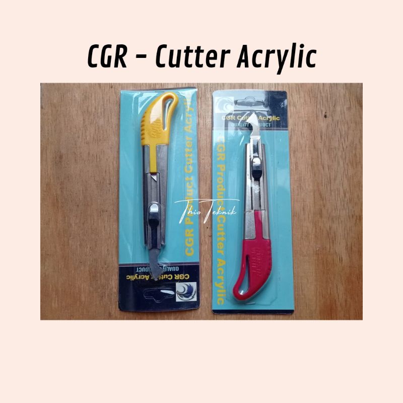 

Pisau Cutter Acrylic GCR