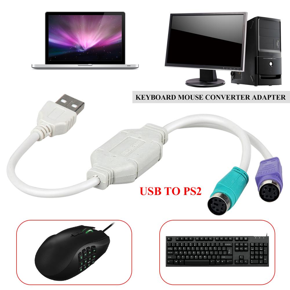 Kabel USB To PS2 For Keyboard &amp; Mouse