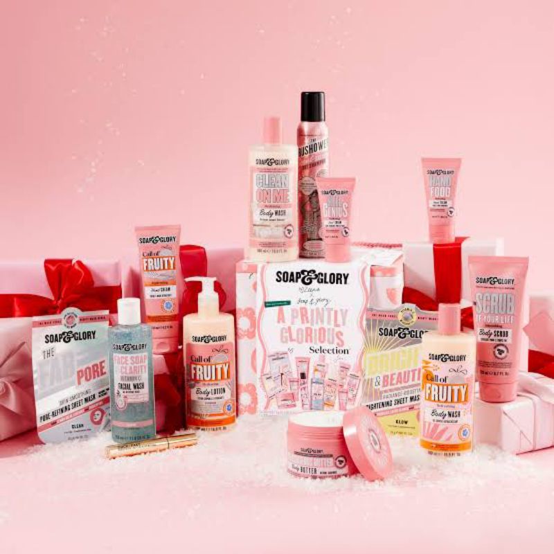 100% ORIGINAL SOAP &amp; GLORY THE RIGHTEOUS BODY BUTTER LOTION / BODY MIST / SHOWER GEL