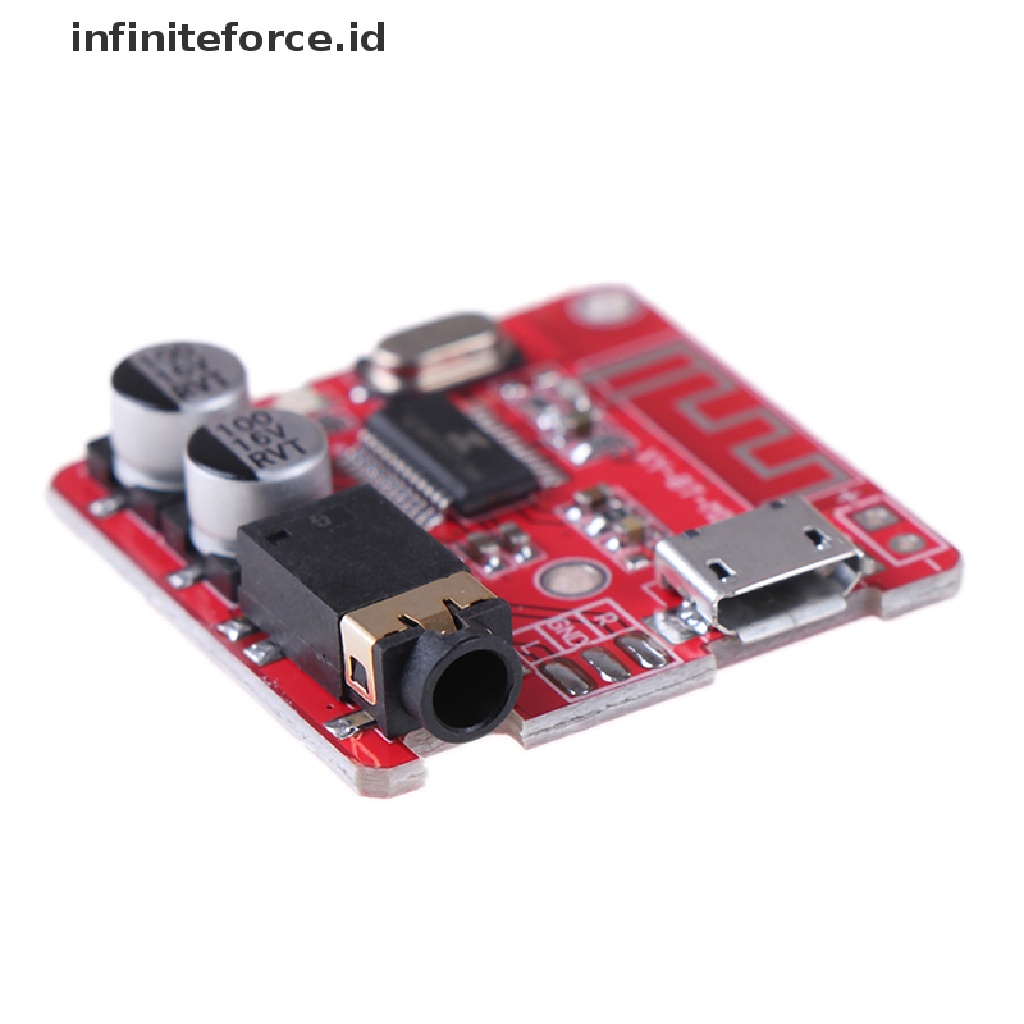 (infiniteforce.id) Modul decoder mp3 Player wireless bluetooth 3.7-5v Support Kartu tf