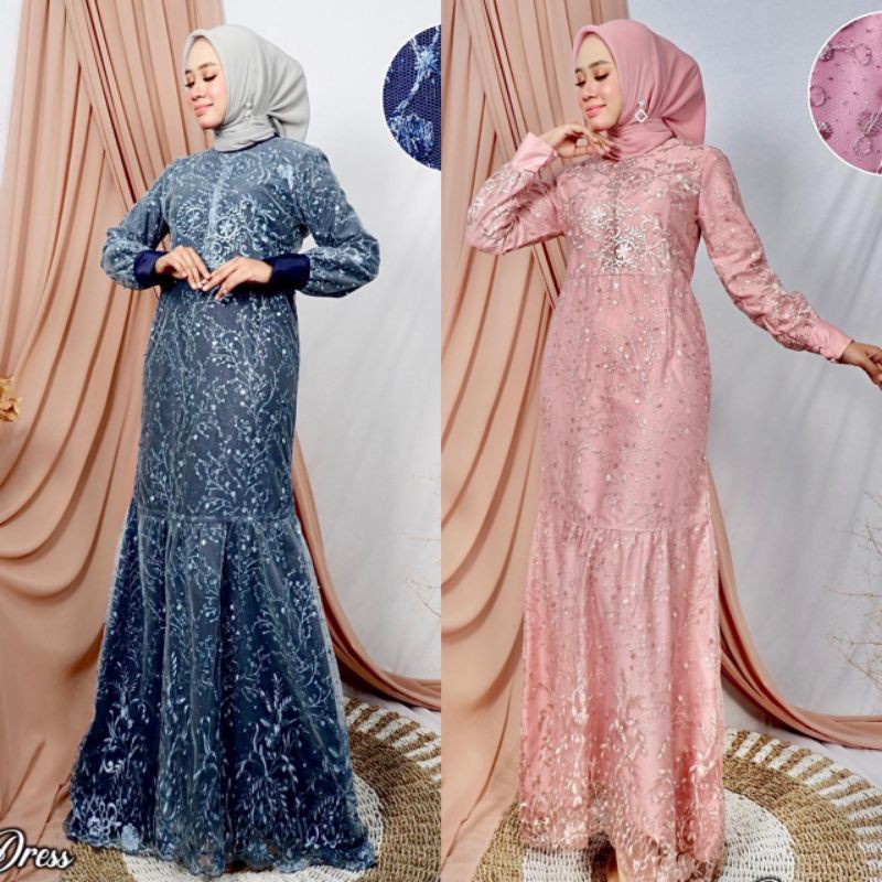 PROMO GAMIS  DEVINA DRESS//Gamis DEVINA DRESS//gamis terbaru