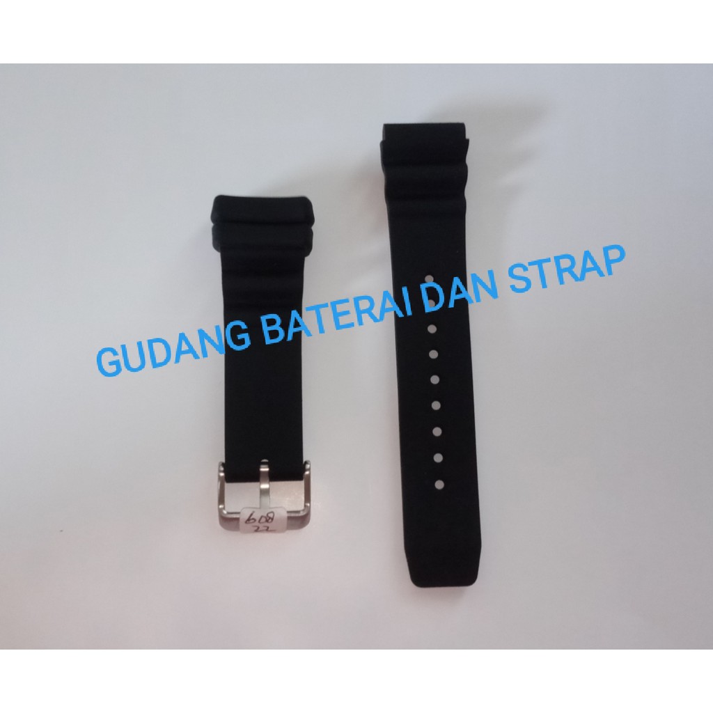 Tali Jam Tangan Tali karet Silicon 03-608