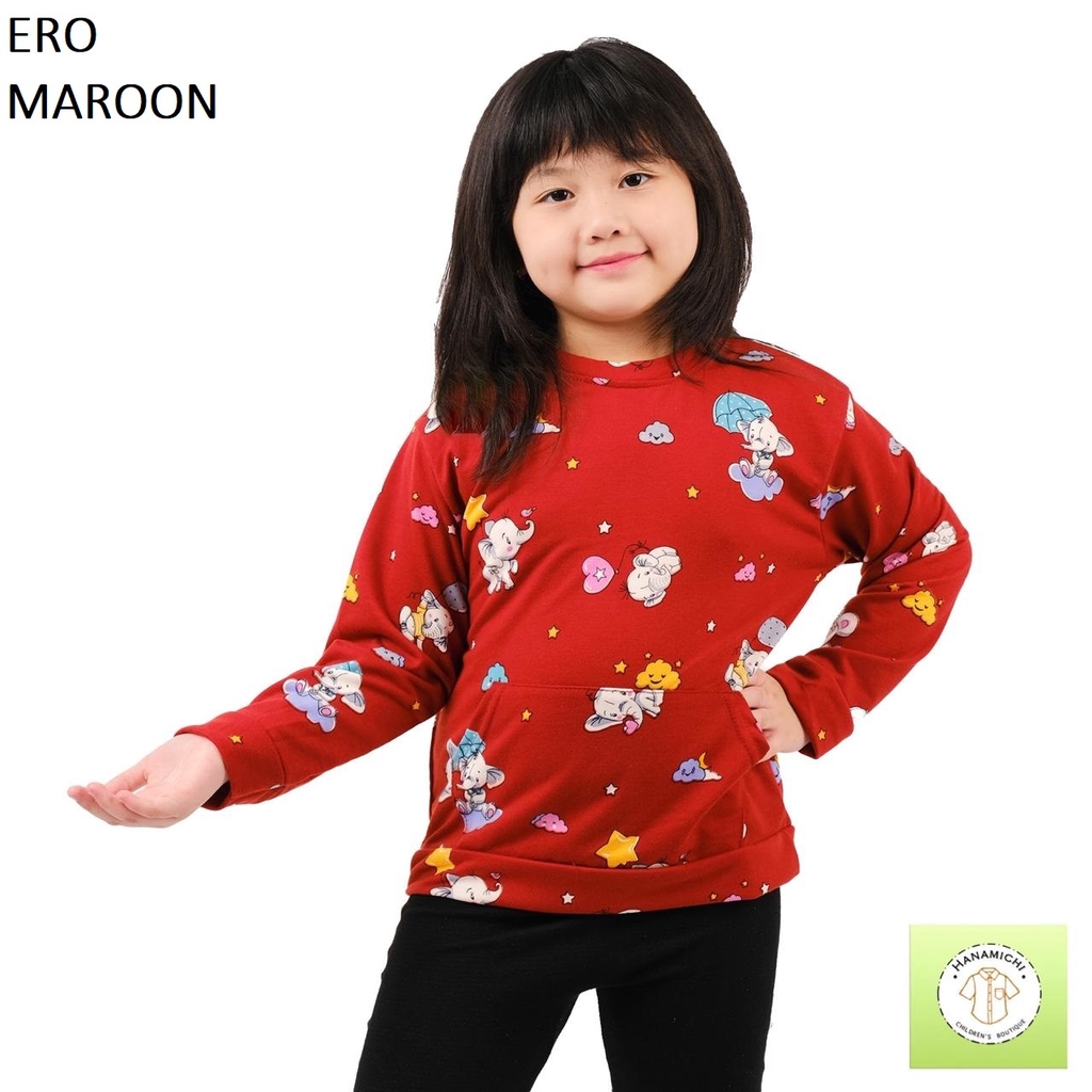 Hanamichi ERO Sweater Anak Lengan Panjang Full Print