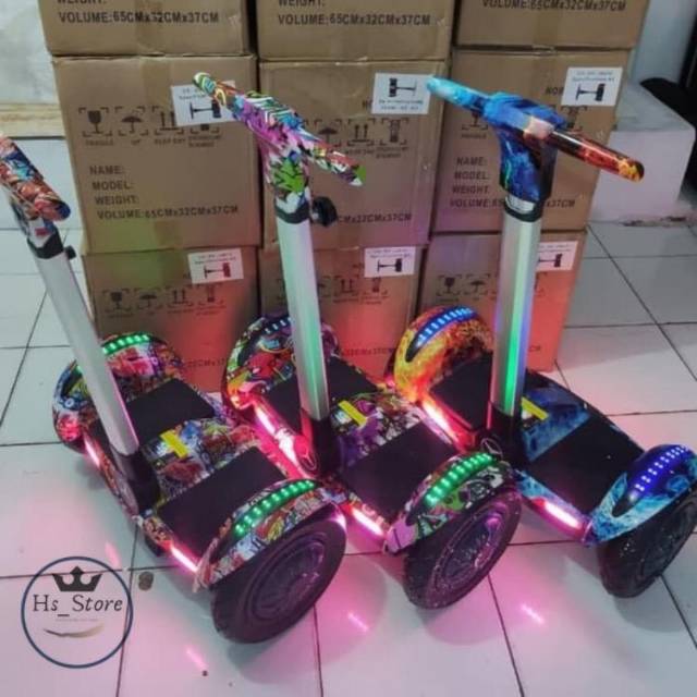 READY SMUA MOTIF! SCOOTER SEGWAY A8 HOVERBOARD BALANCE WHEEL VERSI TERBARU !! +FREE BUBBLE WRAP