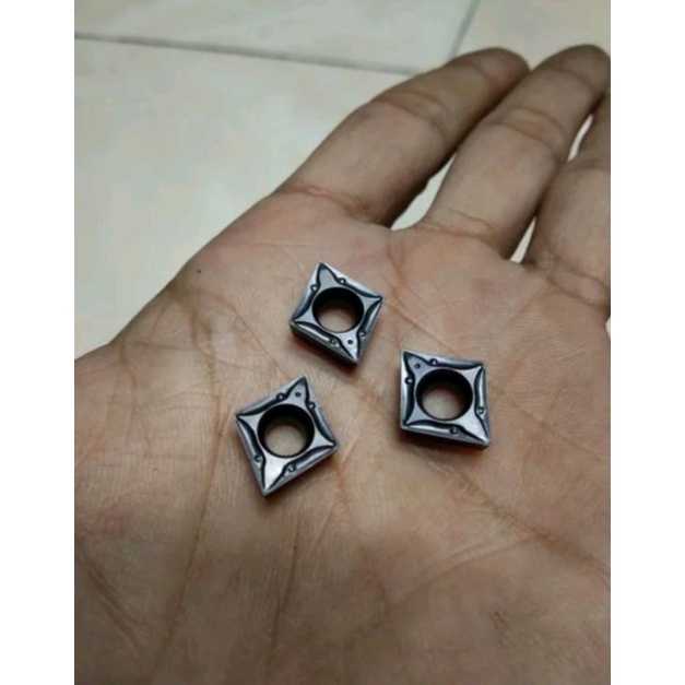 Insert CCMT 09T304 ISCAR bekas seken..CCMT09 T304..CCMT09T304..CCMT 09 T3 04
