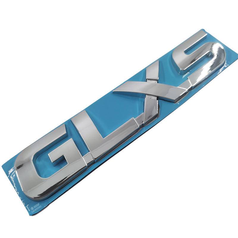 1 X ABS GLXS Letter Logo Auto Car Rear Emblem Badge Sticker Decal Replacement For Toyota HILUX GLXS