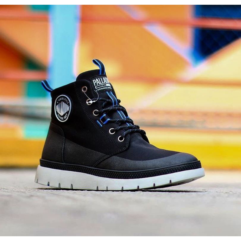 Sepatu Boots PALLADIUM PALLASIDER COATED Big size Jumbo 12 46 Original