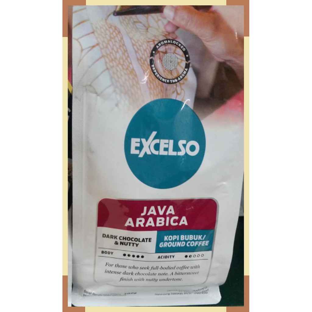 

Excelso kopi bubuk java arabica 200 gram & expired panjang