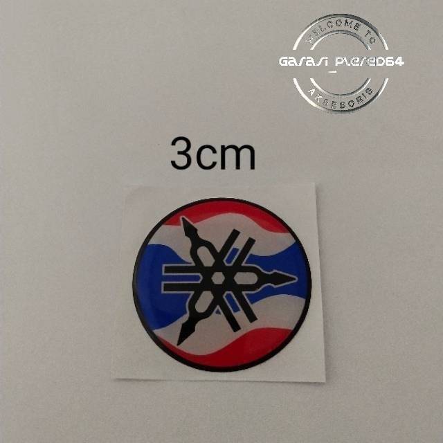 emblem sticker timbul LOGO GARPUTALA YAMAHA MIO  thailand thailook babylook piurmonthai