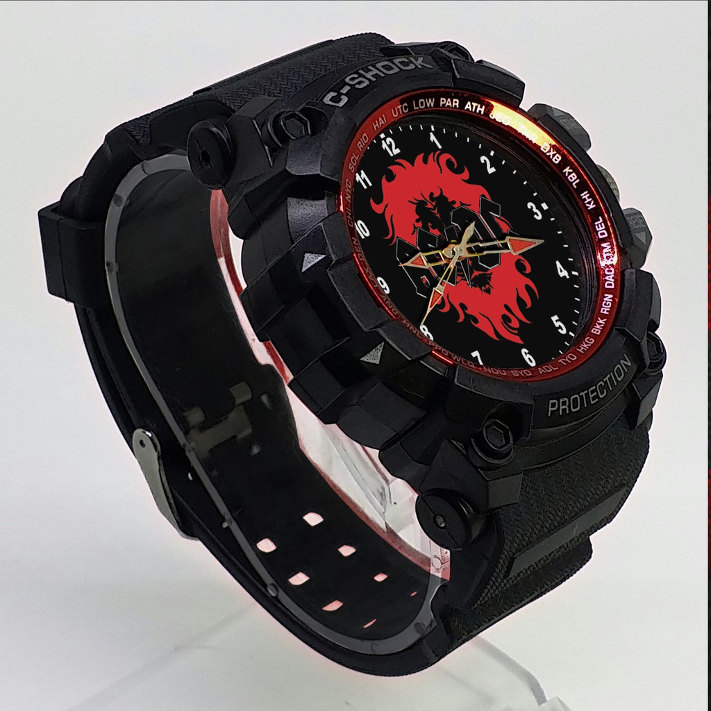 (ISTIMEWA BOSSQUE) JAM TANGAN ACDC LIST MERAH - EXCLUSIVE 12