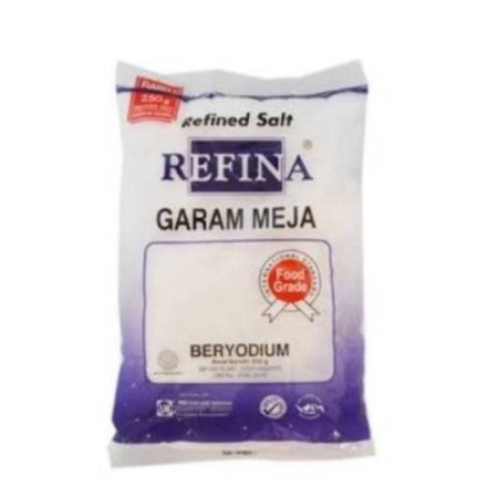 

Refina Garam Meja Beryodium 250gr