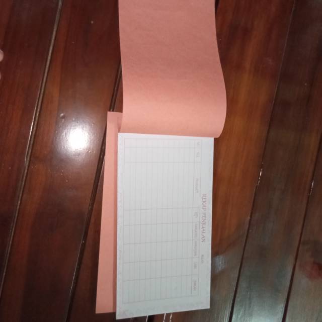 

Nota rekap penjualan