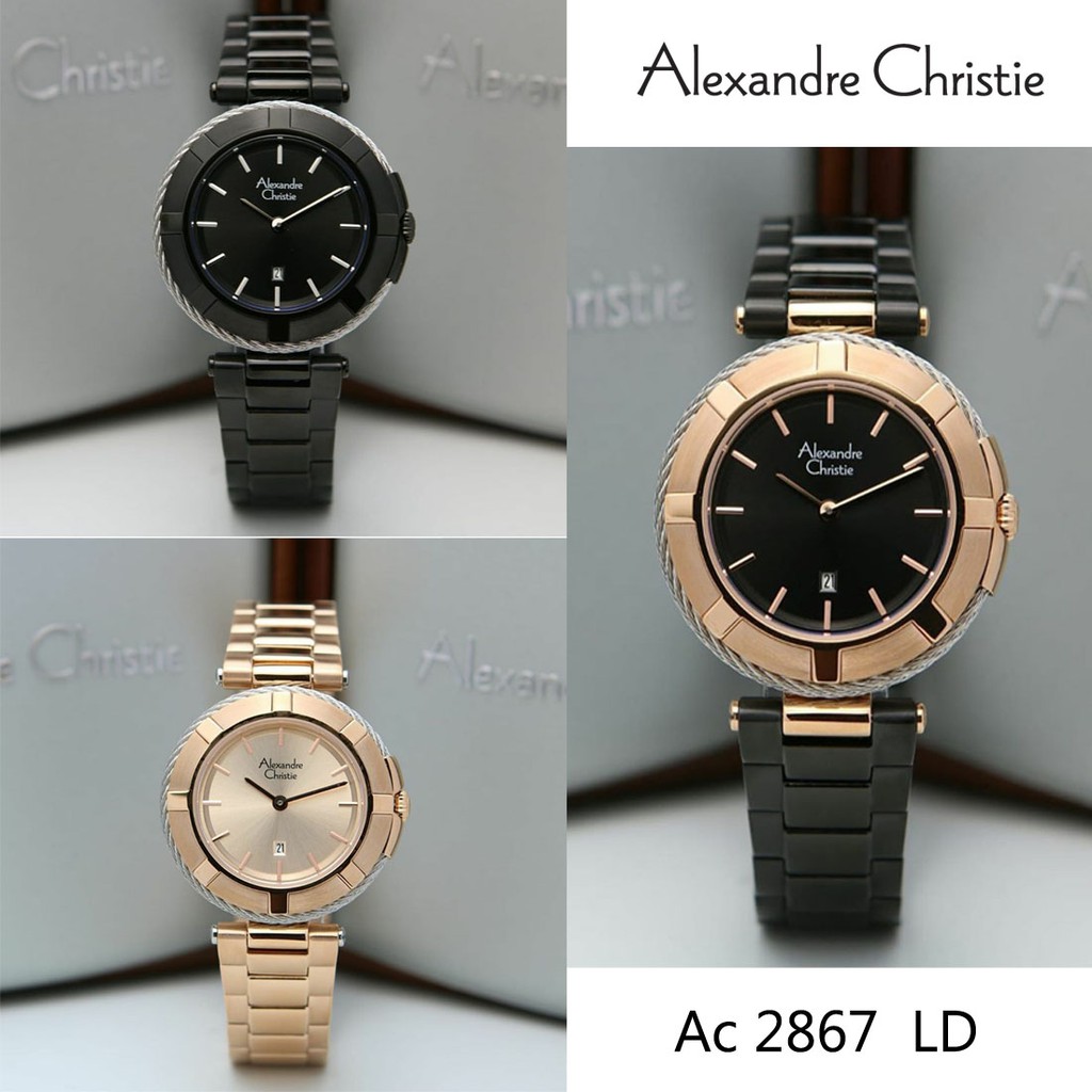 Alexandre Christie Ac 2867 Various Colours Jam Tangan Wanita Original